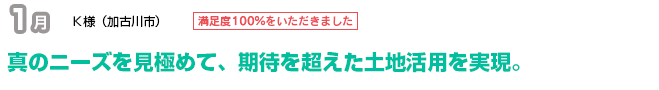 戸建の賃貸住宅事業で、将来に確かな手応え。